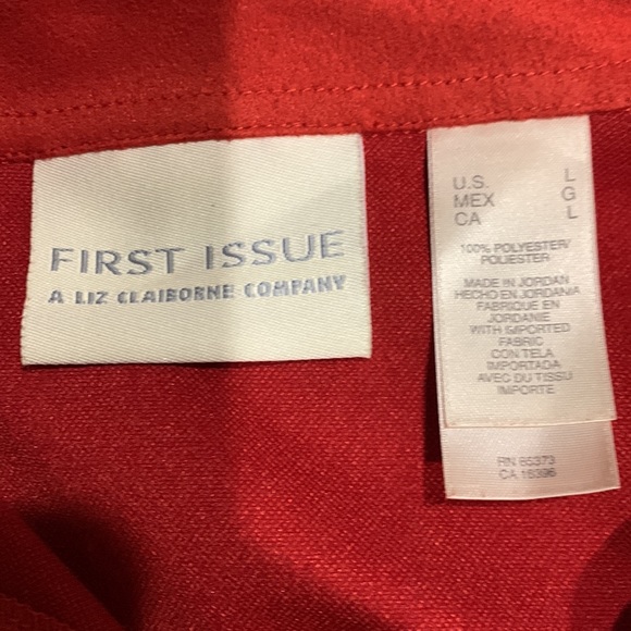 First Issue faux suede top - Picture 8 of 8